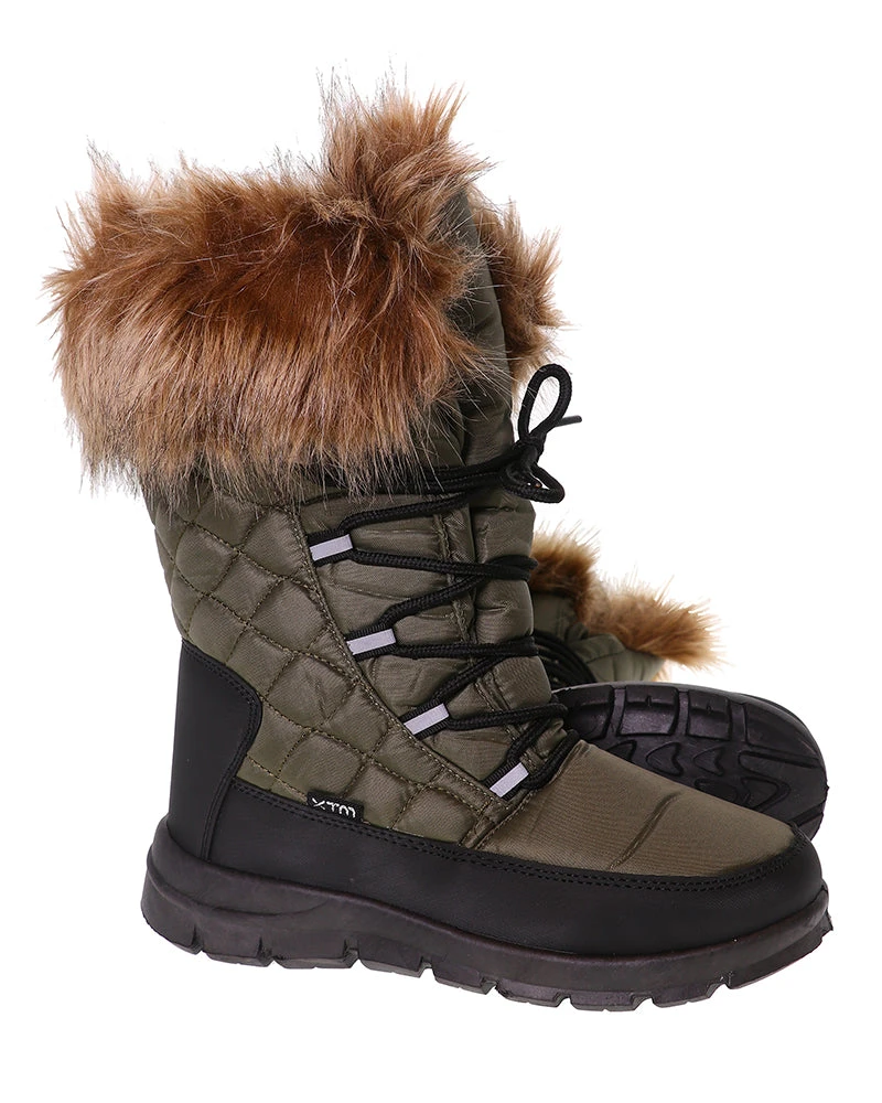 Inessa II Ladies Fur Trim Winter Snow Boot 7 Inessa II Ladies Fur Trim Winter Snow Boot - Image 5