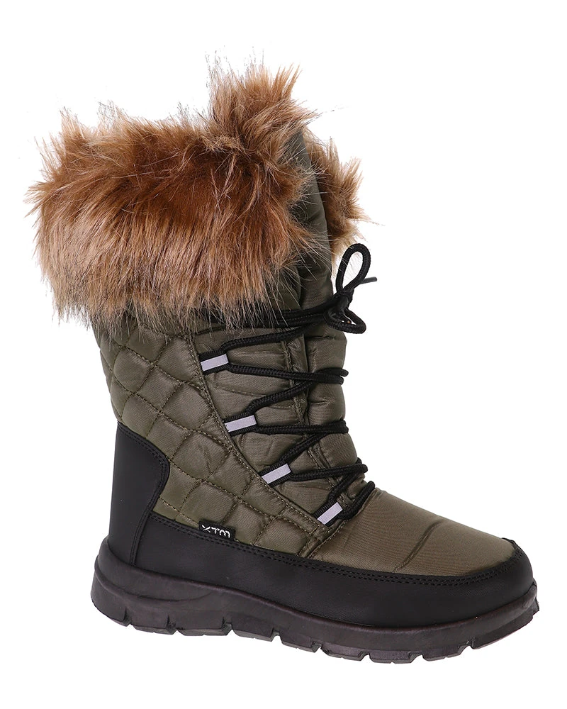 Inessa II Ladies Fur Trim Winter Snow Boot 8 Inessa II Ladies Fur Trim Winter Snow Boot - Image 6
