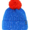 Stax Kids' Speckled Yarn Pompom Beanie 2 Stax Kids' Speckled Yarn Pompom Beanie -Ski Clothes Hub HK040 BRB 01