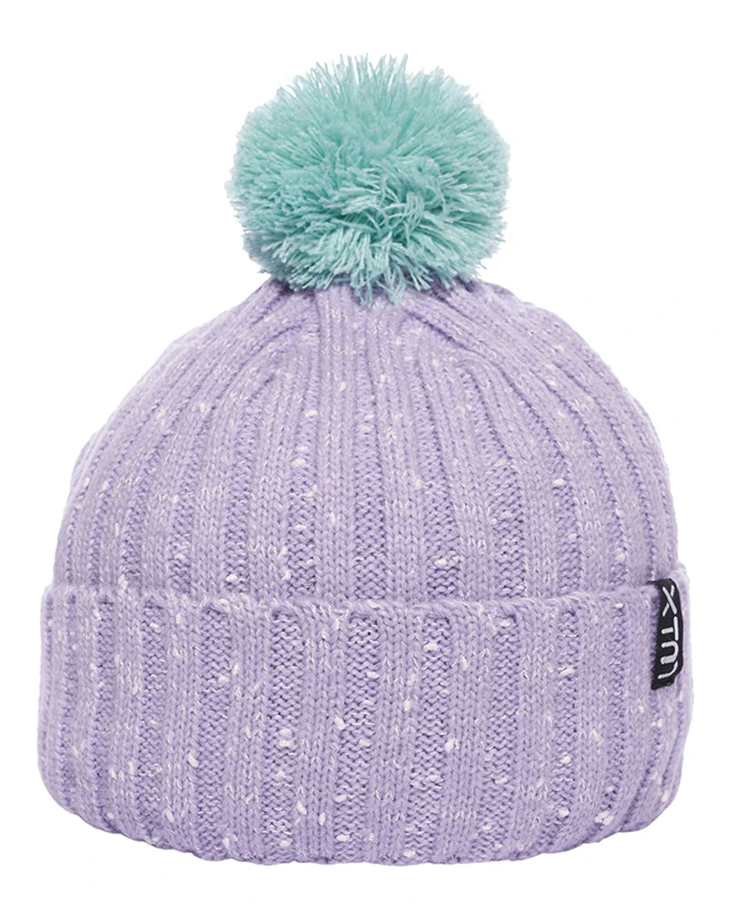 Stax Kids' Speckled Yarn Pompom Beanie 6 Stax Kids' Speckled Yarn Pompom Beanie - Image 4
