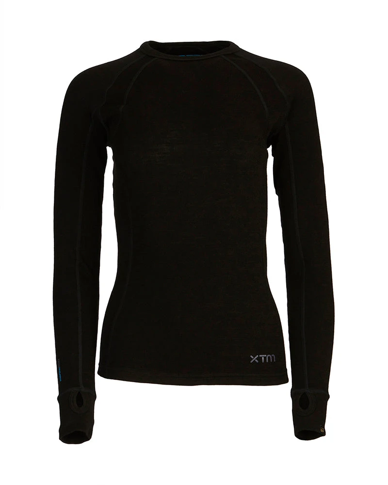 Ladies Merino 230 Wool Thermal Long Sleeve Top 8 Ladies Merino 230 Wool Thermal Long Sleeve Top - Image 6
