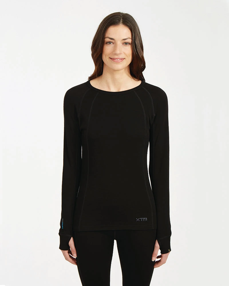 Ladies Merino 230 Wool Thermal Long Sleeve Top 3 Ladies Merino 230 Wool Thermal Long Sleeve Top