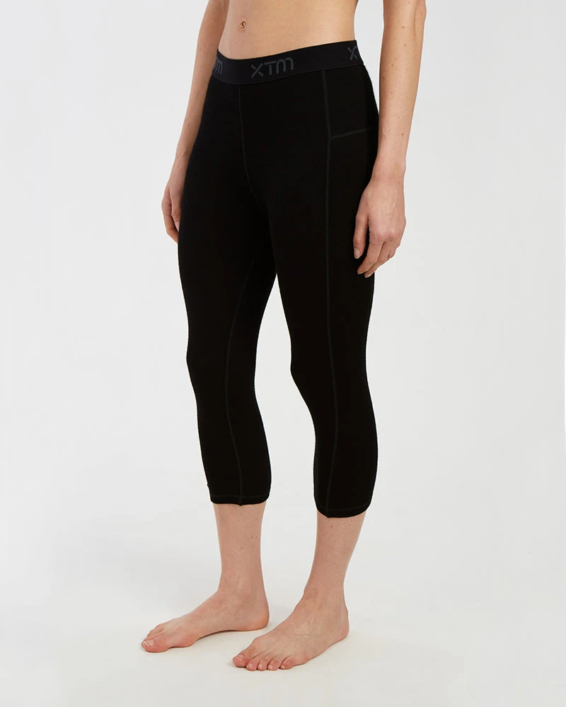 Ladies Merino 230 Wool 3/4 Length Thermal Pants 4 Ladies Merino 230 Wool 3/4 Length Thermal Pants - Image 2