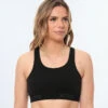 Adventure 170 Merino Wool Blend Ladies Crop Top 2 Adventure 170 Merino Wool Blend Ladies Crop Top -Ski Clothes Hub ML108 BLK 01 HERO