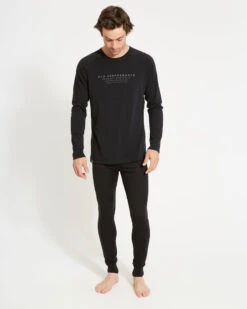 Adventure 170 Merino Wool Men's Thermal Pant 11 Adventure 170 Merino Wool Men's Thermal Pant -Ski Clothes Hub MM109 BLK 06