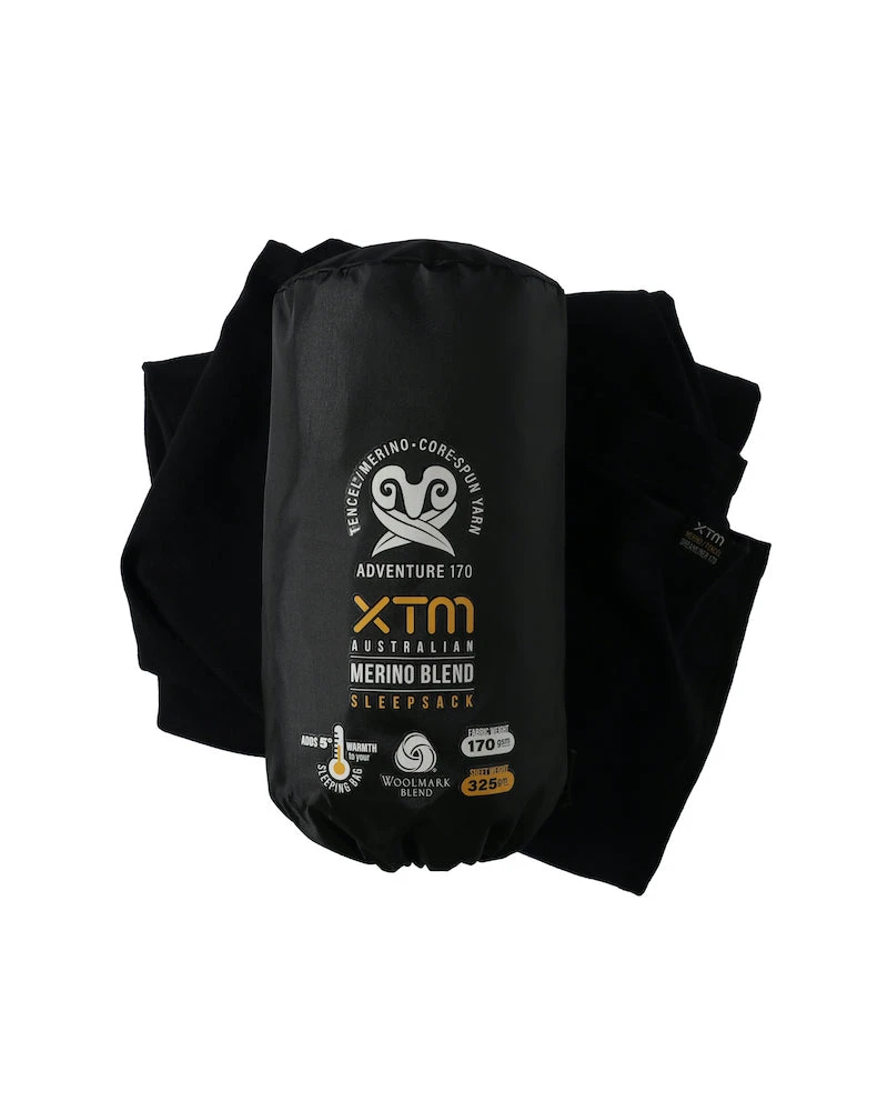 Dreamliner 170 Merino Wool Sleeping Bag Liner 4 Dreamliner 170 Merino Wool Sleeping Bag Liner - Image 2