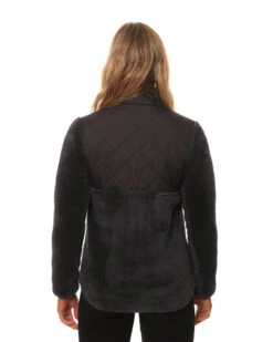 Basecamp Ladies Sherpa Fleece Jacket 19 Basecamp Ladies Sherpa Fleece Jacket -Ski Clothes Hub NL010 CHA 03