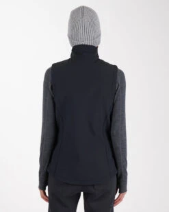 Sierra Ladies Softshell Vest 14 Sierra Ladies Softshell Vest -Ski Clothes Hub NL017 BLK 03