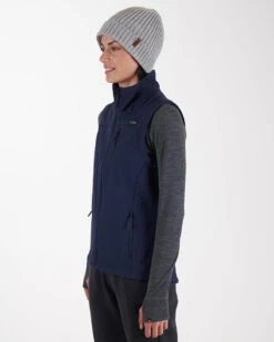 Sierra Ladies Softshell Vest 18 Sierra Ladies Softshell Vest -Ski Clothes Hub NL017 NVY 02