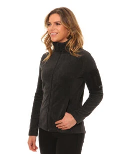 Wild Cat Ladies DWR Fleece Jacket 18 Wild Cat Ladies DWR Fleece Jacket -Ski Clothes Hub NL020 DGY 02