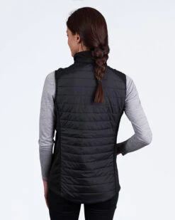 Side Country Ladies Insulated Vest 15 Side Country Ladies Insulated Vest -Ski Clothes Hub NL025 BLK 03
