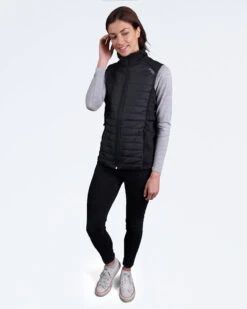 Side Country Ladies Insulated Vest 16 Side Country Ladies Insulated Vest -Ski Clothes Hub NL025 BLK 04