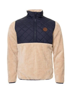 Basecamp Sherpa Fleece Men's Jacket 16 Basecamp Sherpa Fleece Men's Jacket -Ski Clothes Hub NM010 CRM 05