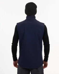 Sierra Men's Softshell Vest 30 Sierra Men's Softshell Vest -Ski Clothes Hub NM017 NVY 03