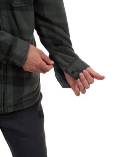 Woodsman Plaid Check Sherpa Hooded Jacket 23 Woodsman Plaid Check Sherpa Hooded Jacket -Ski Clothes Hub NM029 FOR 07