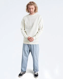 Nomad Certified Organic Cotton Yarn Blend Crew Neck Jumper 21 Nomad Certified Organic Cotton Yarn Blend Crew Neck Jumper -Ski Clothes Hub NU011 EGT 03