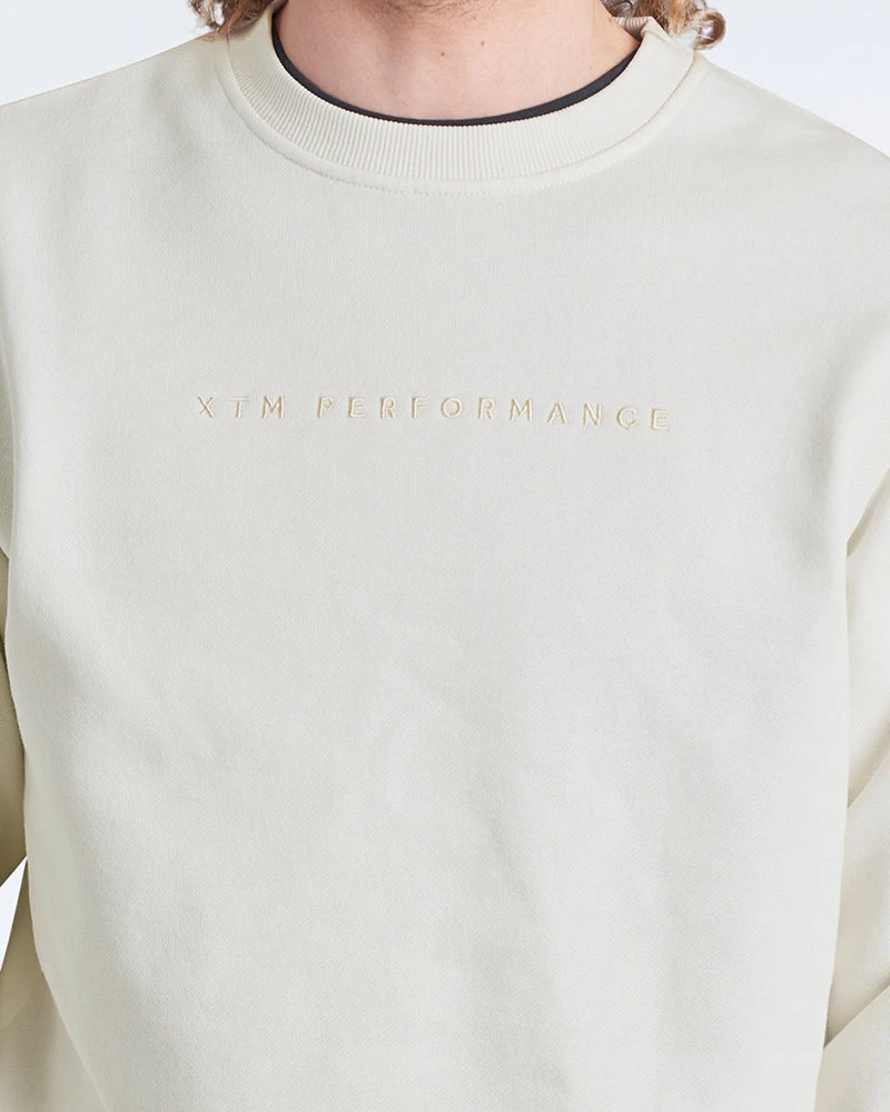 Nomad Certified Organic Cotton Yarn Blend Crew Neck Jumper 6 Nomad Certified Organic Cotton Yarn Blend Crew Neck Jumper - Image 4