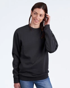 Nomad Certified Organic Cotton Yarn Blend Crew Neck Jumper 31 Nomad Certified Organic Cotton Yarn Blend Crew Neck Jumper -Ski Clothes Hub NU011 PBK 04