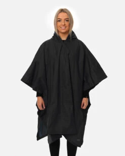 Stash Packable Rain Poncho 24 Stash Packable Rain Poncho -Ski Clothes Hub RU007 BLK 03