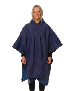 Stash Packable Rain Poncho 34 Stash Packable Rain Poncho -Ski Clothes Hub RU007 NVY 05