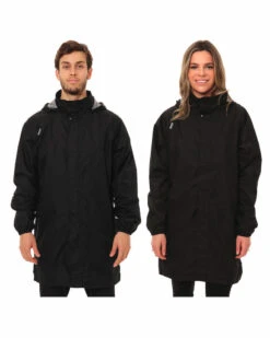 Stash 3/4 Length Waterproof Rain Jacket