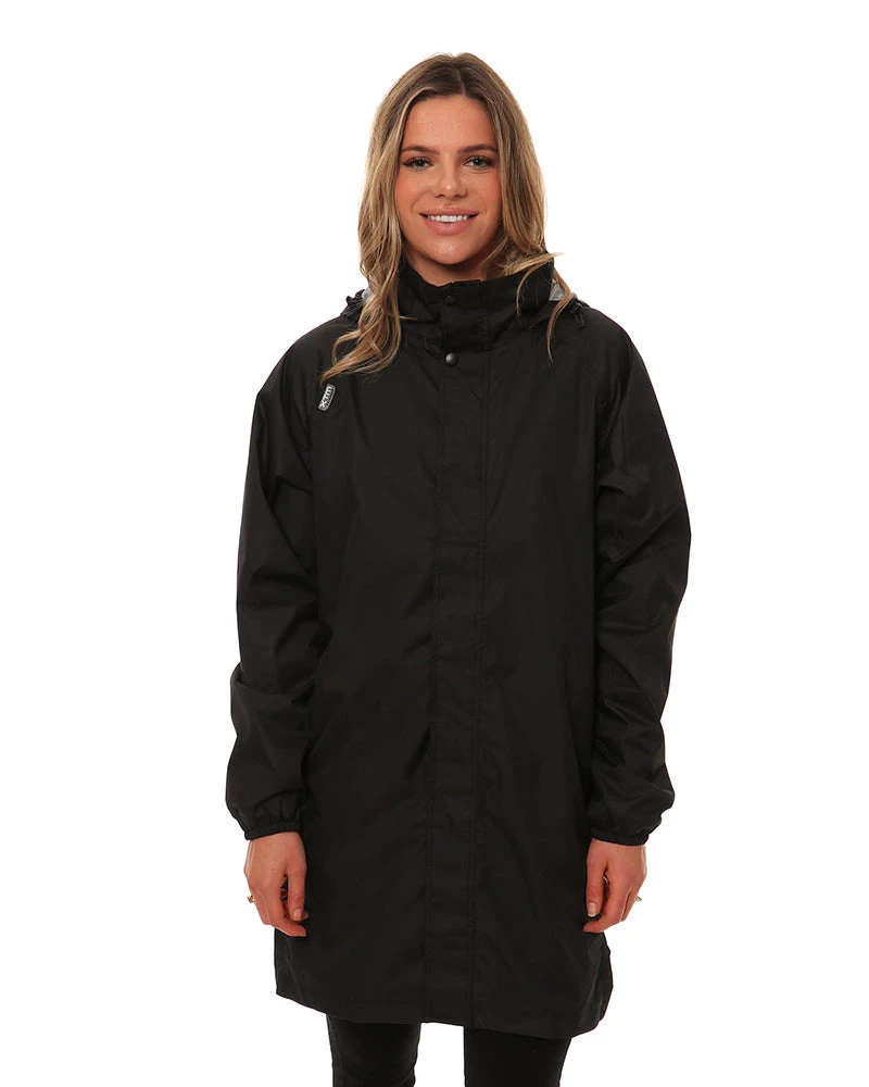 Stash 3/4 Length Waterproof Rain Jacket 9 Stash 3/4 Length Waterproof Rain Jacket - Image 7