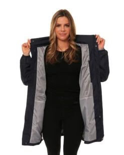 Stash 3/4 Length Waterproof Rain Jacket 31 Stash 3/4 Length Waterproof Rain Jacket -Ski Clothes Hub RU013 BLK 10