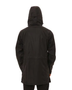 Innisfail Tri-Layer 3/4 Length Rain Jacket 11 Innisfail Tri-Layer 3/4 Length Rain Jacket -Ski Clothes Hub RU016 BLK 03