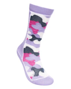 Trooper Kids' Merino Blend Lightweight Winter Sock 20 Trooper Kids' Merino Blend Lightweight Winter Sock -Ski Clothes Hub SK020 LAV 03