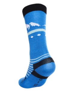 Snowy Kids' Merino Blend Lightweight Sock 15 Snowy Kids' Merino Blend Lightweight Sock -Ski Clothes Hub SK021 FBL 02