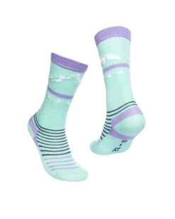 Snowy Kids' Merino Blend Lightweight Sock 17 Snowy Kids' Merino Blend Lightweight Sock -Ski Clothes Hub SK021 YCA 01