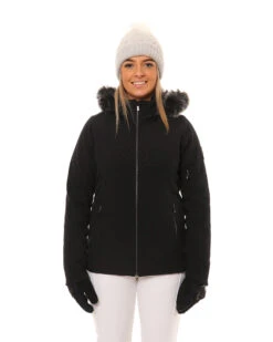 Chamonix Ladies Snow Jacket 31 Chamonix Ladies Snow Jacket -Ski Clothes Hub TL043 BLK 01
