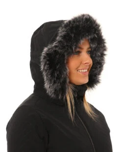 Chamonix Ladies Snow Jacket 33 Chamonix Ladies Snow Jacket -Ski Clothes Hub TL043 BLK 04