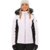 Chamonix Ladies Snow Jacket 1 Chamonix Ladies Snow Jacket -Ski Clothes Hub TL043 WHT 01