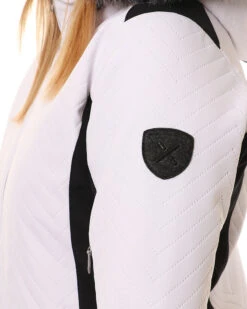 Chamonix Ladies Snow Jacket 27 Chamonix Ladies Snow Jacket -Ski Clothes Hub TL043 WHT 06