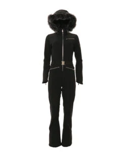 Cortina Ladies One Piece Ski Suit 19 Cortina Ladies One Piece Ski Suit -Ski Clothes Hub TL045 BLK 09