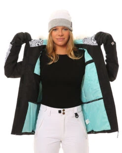 Kelsey Ladies Snow Jacket 28 Kelsey Ladies Snow Jacket -Ski Clothes Hub TL057 WHF 04