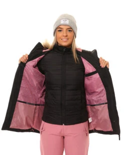 Lani Ladies 3-in-1 Snow Jacket 28 Lani Ladies 3-in-1 Snow Jacket -Ski Clothes Hub TL060 BLK 07