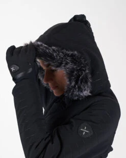 Chamonix II Waterproof Ladies Snow Ski Jacket 20 Chamonix II Waterproof Ladies Snow Ski Jacket -Ski Clothes Hub TL079 BLKMODEL10 150