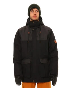 Carter Mens Snow Jacket 33 Carter Mens Snow Jacket -Ski Clothes Hub TM047 BLK 03