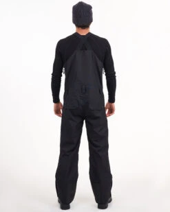 Fletcher Mens Bib Snow Ski Pant 20 Fletcher Mens Bib Snow Ski Pant -Ski Clothes Hub TM078 BLK MODEL03 150