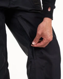 Fletcher Mens Bib Snow Ski Pant 23 Fletcher Mens Bib Snow Ski Pant -Ski Clothes Hub TM078 BLKMODEL6 150