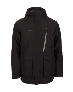 Maverick II Mens Snow Ski Jacket 34 Maverick II Mens Snow Ski Jacket -Ski Clothes Hub TM082 BLKFRONT1 150