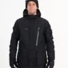 Maverick II Mens Snow Ski Jacket 2 Maverick II Mens Snow Ski Jacket -Ski Clothes Hub TM082 BLKMODEL1 150