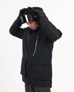 Maverick II Mens Snow Ski Jacket 24 Maverick II Mens Snow Ski Jacket -Ski Clothes Hub TM082 BLKMODEL4 150