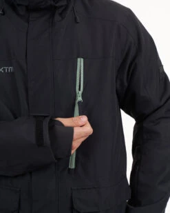 Maverick II Mens Snow Ski Jacket 28 Maverick II Mens Snow Ski Jacket -Ski Clothes Hub TM082 BLKMODEL6 150